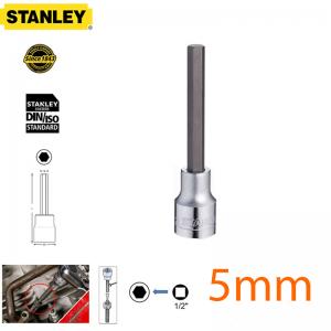 Đầu tuýp 1/2" lục giác dài 5mm Stanley STMT73383-8B