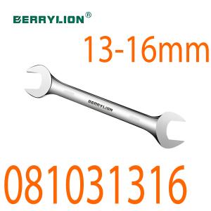 Cờ lê 2 đầu miệng xi bóng 13-16mm Berrylion 081031316