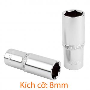 Đầu tuýp dài 1/2" 6 góc Flank 8mm LICOTA