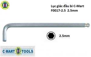Lục giác đầu bi C-Mart F0017-2.5 2.5mm