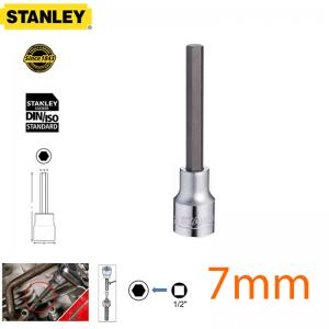 Đầu tuýp 1/2" lục giác dài 7mm Stanley STMT73385-8B