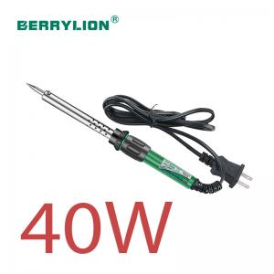 Mỏ hàn nhọn cán nhựa xanh Berrylion 40W