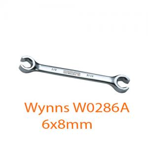 Cờ lê hai đầu miệng lục giác 6*8mm Wynns W0286A