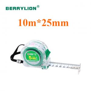 Thước cuộn vỏ trong suốt in 2 mặt hệ inch 10m* 25mm Berrylion 070509251