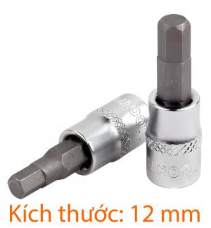 Đầu típ LICOTA 1/2" ra đầu lục giác 12 mm