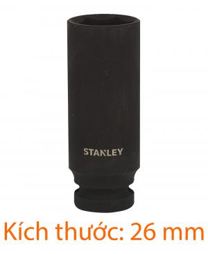 Đầu tuýp 1/2" impact deep socket 26mm Stanley STMT91395-8B