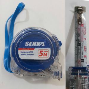 Thước trong Senka 5M x 19mm 2 mặt Lỗ Ban