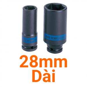 Tube Kingtony 1/2" đen dài 28 443528M