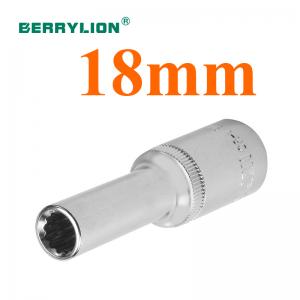 Đầu tuýp 1/2" dài (đầu bông) 18mm Berrylion 081802018