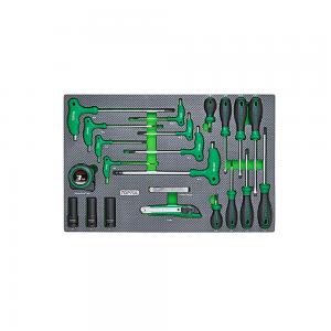 Bộ dụng cụ 22 chi tiết Toptul