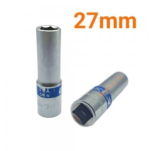 Tuýp lục giác 1/2" dài viền xanh số 27 Barker