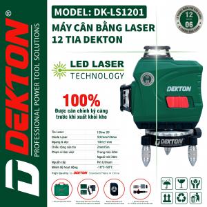 Máy cân bằng laser 12 tia Dekton