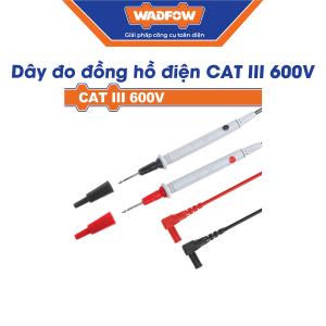 Dây đo đồng hồ điện CAT III 600V Wadfow