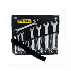 Cờ lê 2 đầu miệng hệ MET (8 chi tiết) Stanley 87-718-1