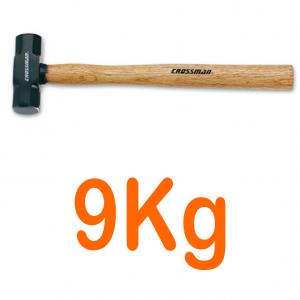 Búa lục giác 9kg cán gỗ Crossman