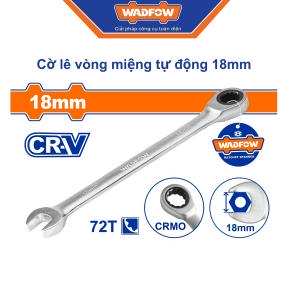 Cờ lê vòng miệng tự động 18mm Wadfow