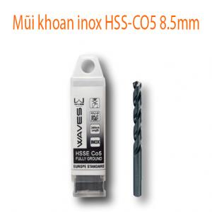 Mũi khoan inox HSS-CO5 8.5mm