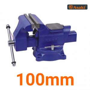 Ê tô bàn nguội có hàm kẹp ống cao cấp (H = 17cm - Max = 11.5cm )4"/100mm Asaki AK-6928