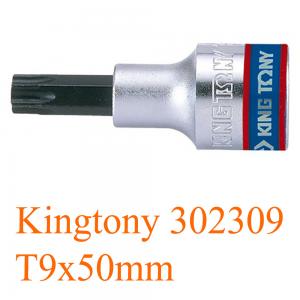 Đầu tuýp 3/8 inch bit mũi sao T9X50mm Kingtony 302309