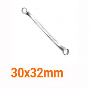 Cờ lê 2 đầu vòng nghiêng 45 độ 30x32mm LICOTA