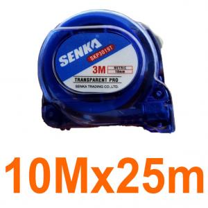 Thước cuộn số lớn 10Mx25mm Senka