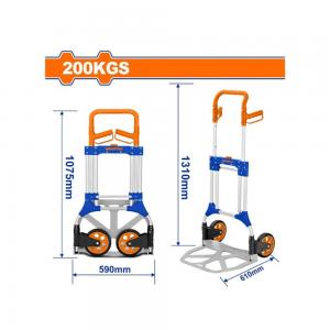 Xe đẩy tay có thể gập lại 200kg Wadfow