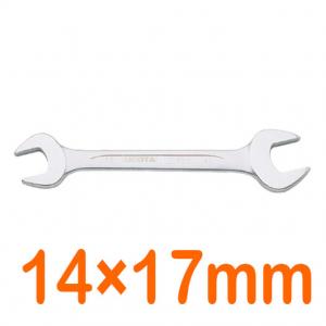 Cờ lê 2 đầu miệng xi mờ 14x17mm LICOTA