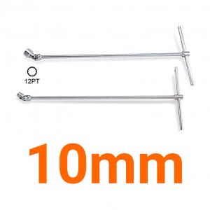 Cần xiết lực chữ T đầu tuýp lắc léo 3/8" 10mm Toptul