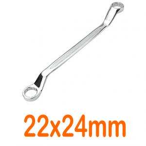 Cờ lê 2 đầu vòng 22x24mm Sensh