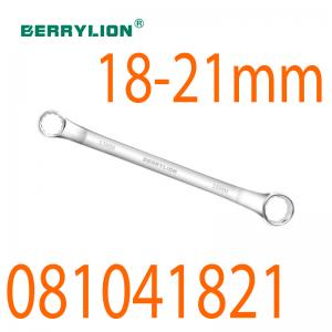 Cờ lê 2 đầu vòng xi bóng 18-21mm Berrylion 081041821