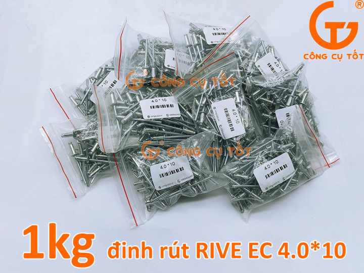 Túi 1kg đinh rút rive EC 4.0x10