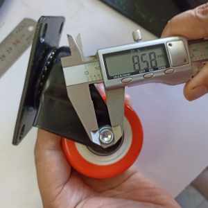 Cách đo đường kính trục bánh xe đẩy