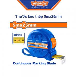 Thước kéo thép 5m x 25mm Wadfow