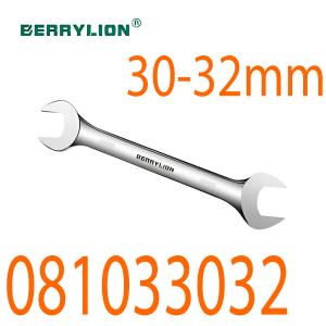 Cờ lê 2 đầu miệng xi bóng 30-32mm Berrylion 081033032