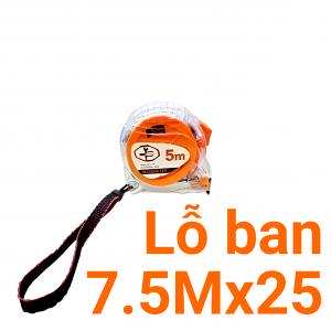 Thước kéo chống va đập lỗ ban 7.5Mx25 Kimfong