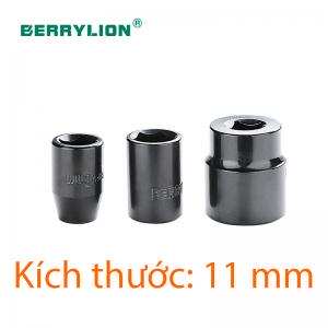 Đầu tuýp lục giác ngắn kiểu Mỹ 11mm Berrylion 082101011