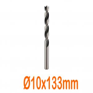 Mũi khoan gỗ đầu đinh Ø10x133mm chuôi trụ tròn Senka