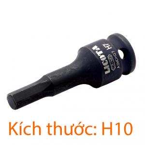 Đầu tuýp 3/8" lục giác chìm loại 60mm H10 LICOTA