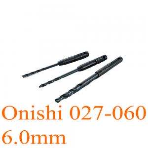 Mũi khoan sắt thép Ø6.0mm chuôi gài 137mm Onishi