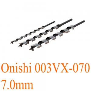 Mũi khoan xoắn ốc Ø7.0mm chuôi lục VX loại dài 230mm Onishi