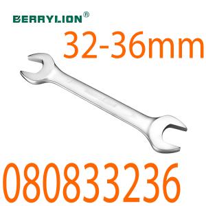 Cờ lê 2 đầu miệng cỡ lớn 32-36mm Berrylion 080833236