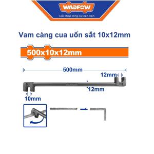 Vam càng cua uốn sắt 10x12mm Wadfow