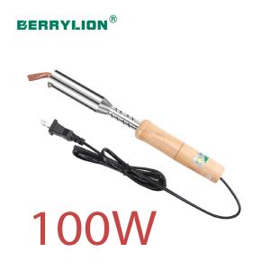 Mỏ hàn dẹp cán gỗ 100W