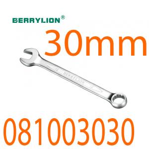 Cờ lê vòng miệng xi mờ kiểu Âu 30mm Berrylion 081003030