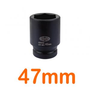 Đầu tuýp đen dài 1" 47mm 6 góc Flank LICOTA