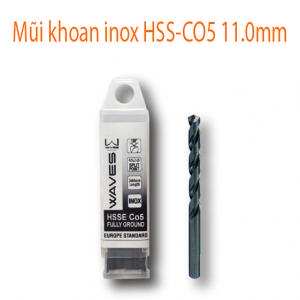 Mũi khoan inox HSS-CO5 11.0mm