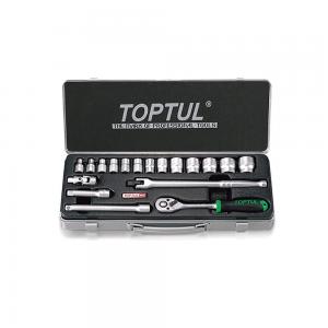 Hộp đầu tuýp 3/8" 18 chi tiết Toptul