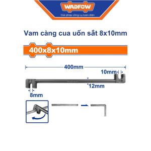 Vam càng cua uốn sắt 8x10mm Wadfow