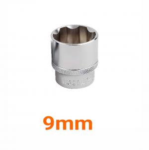 Đầu tuýp 1/2" superlock 9mm xi mờ LICOTA