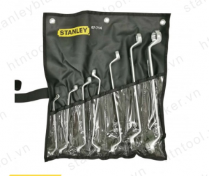 Cờ lê 2 đầu vòng 75° INCH 7 chi tiết Stanley 87-714